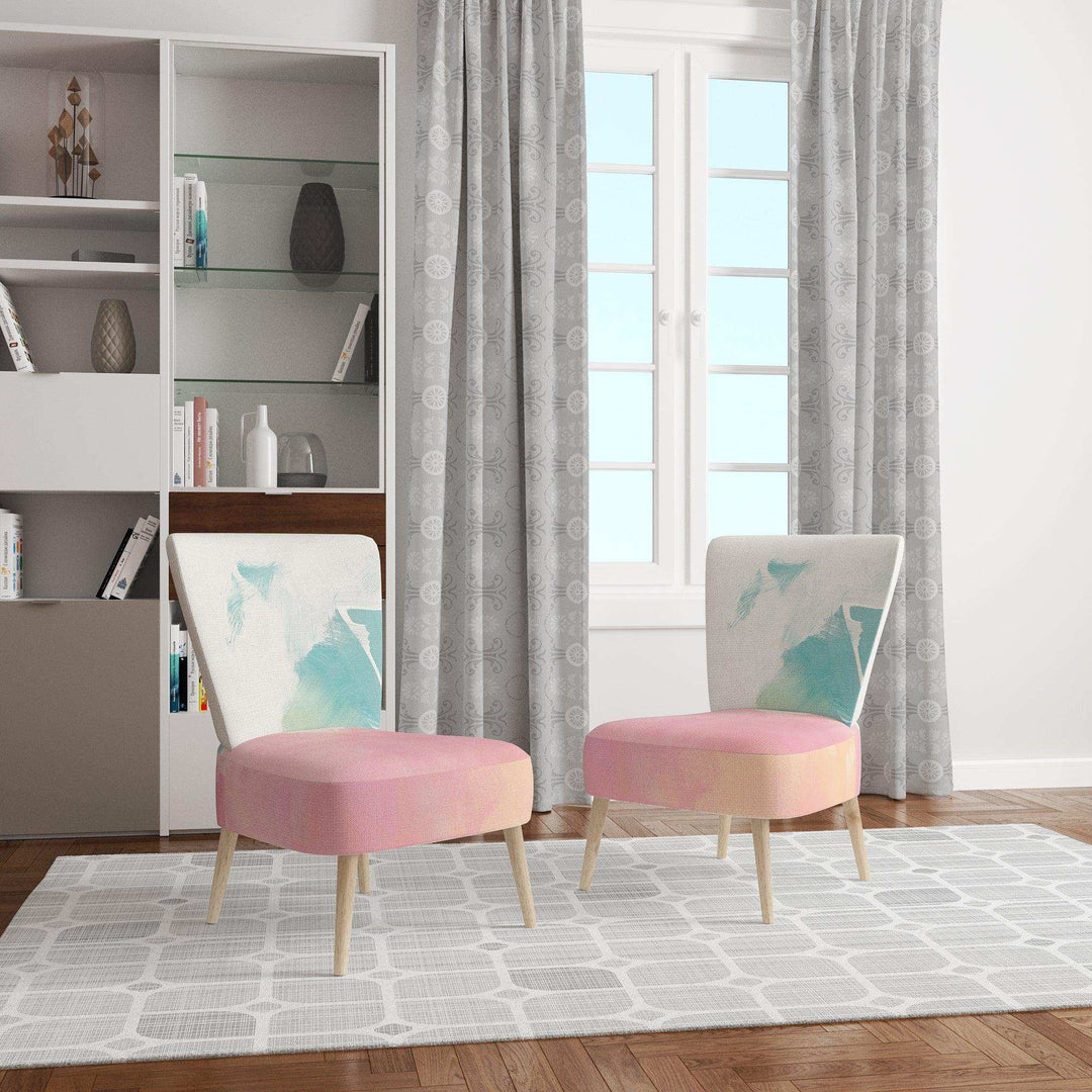Pink Dream Modern Accent Chair