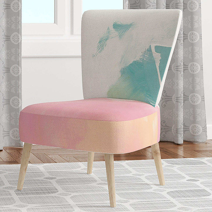 Pink Dream Modern Accent Chair