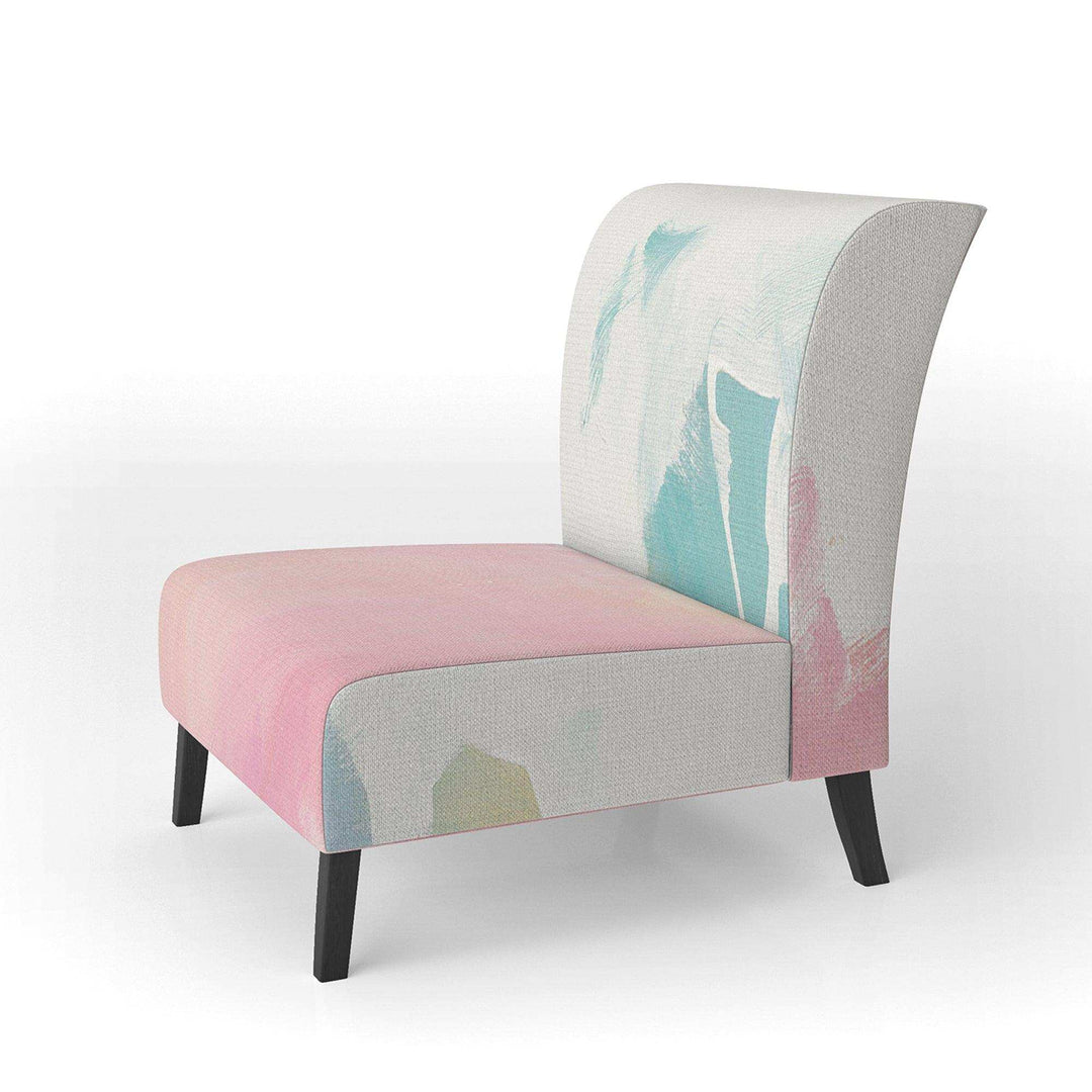 Pink Dream Modern Accent Chair