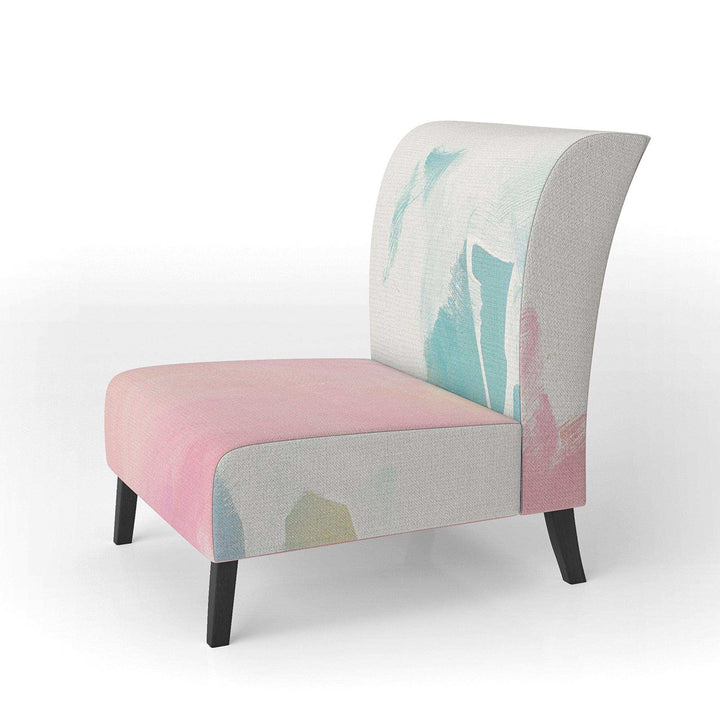 Pink Dream Modern Accent Chair