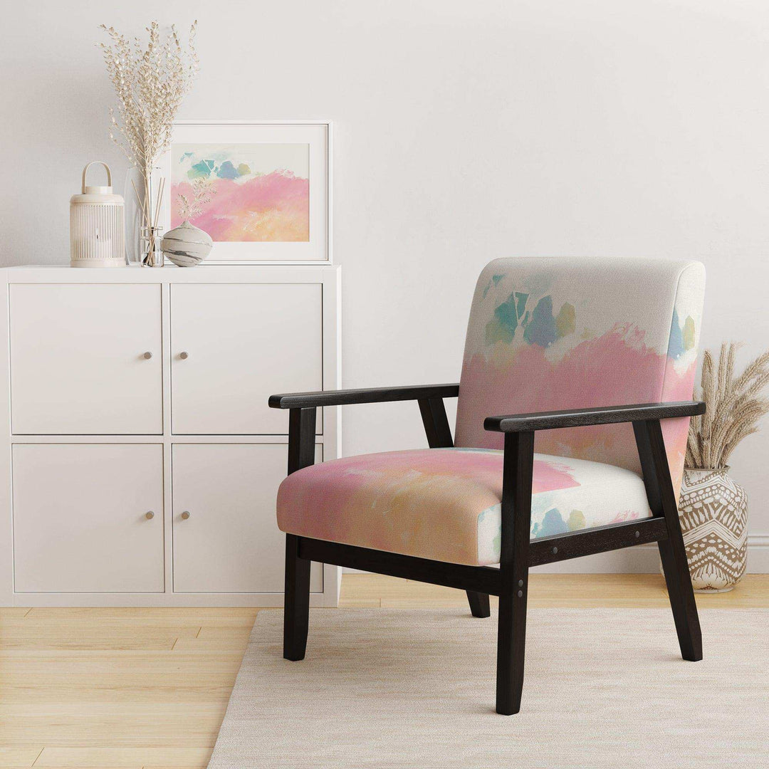 Pink Dream Modern Accent Chair
