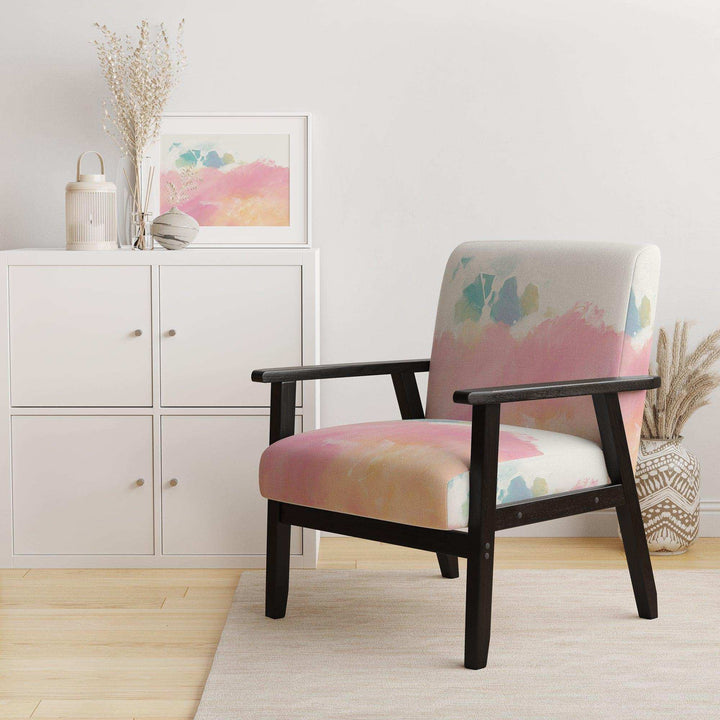 Pink Dream Modern Accent Chair