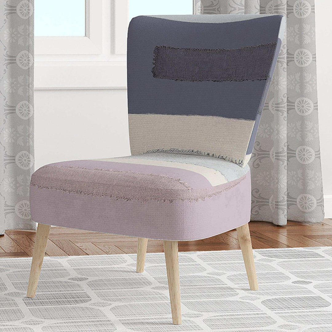 Painted Weaving IV FB Modern Accent Chair
