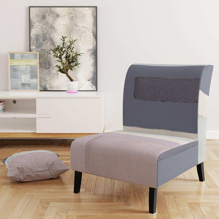 Painted Weaving IV FB Modern Accent Chair