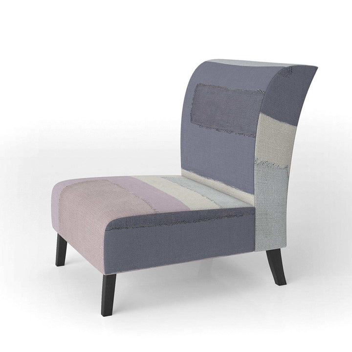 Painted Weaving IV FB Modern Accent Chair