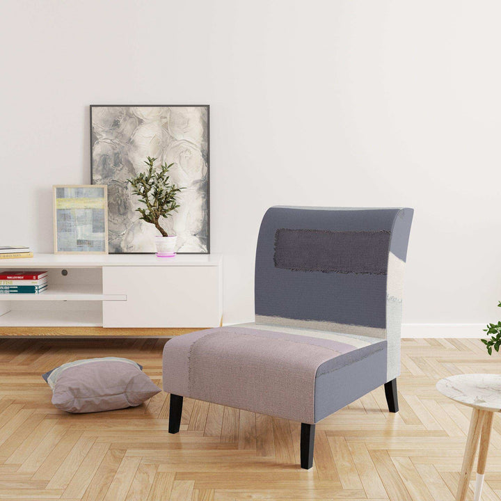 Painted Weaving IV FB Modern Accent Chair