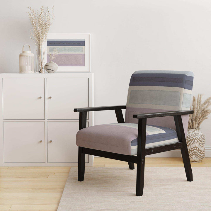 Painted Weaving IV FB Modern Accent Chair