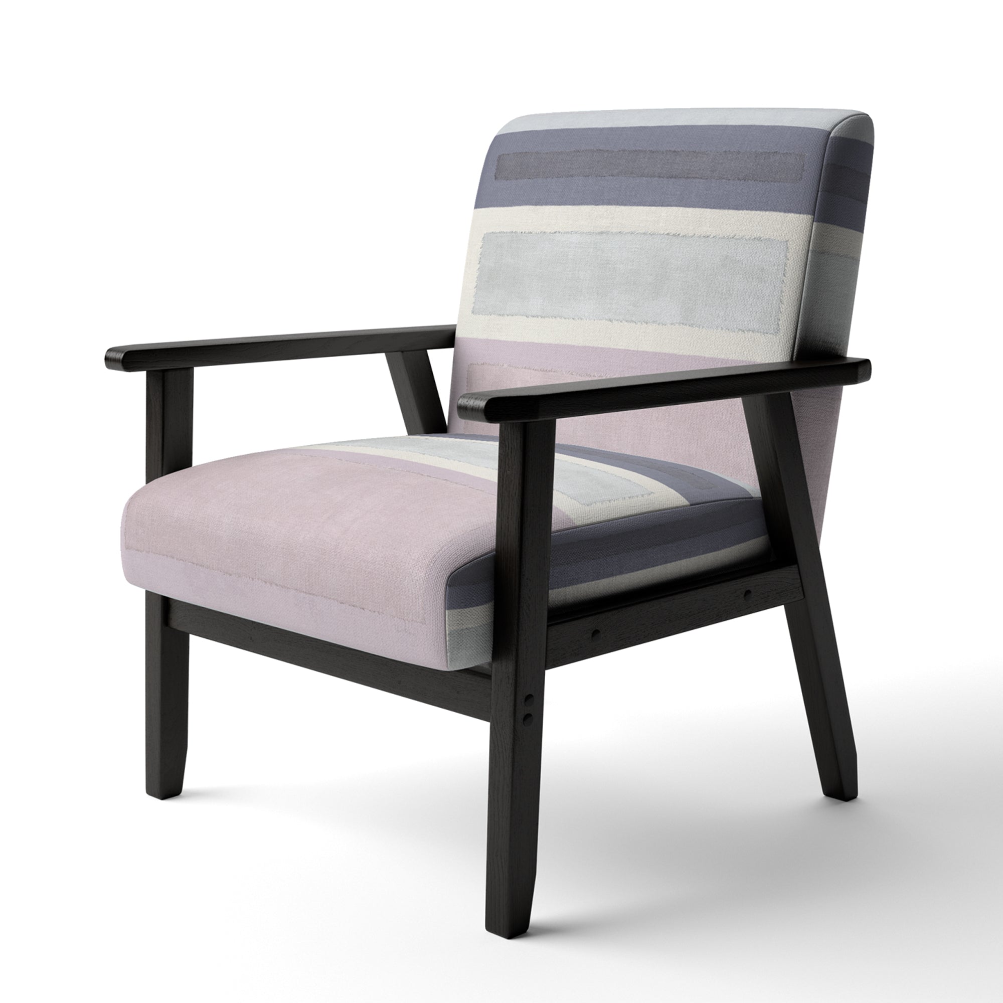 Painted Weaving IV FB Modern Accent Chair