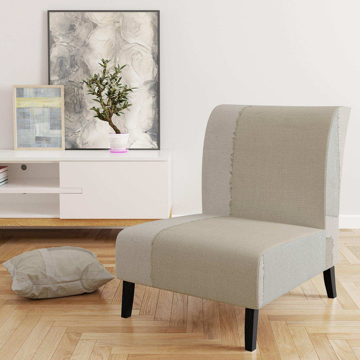 Painted Weaving III FB Modern Accent Chair