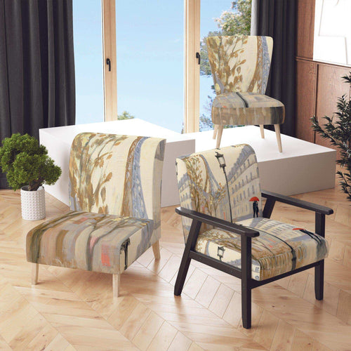 Love in Paris V - Traditional Accent Chair