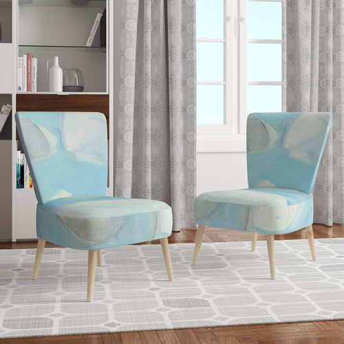 Running Water III - Traditional Accent Chair