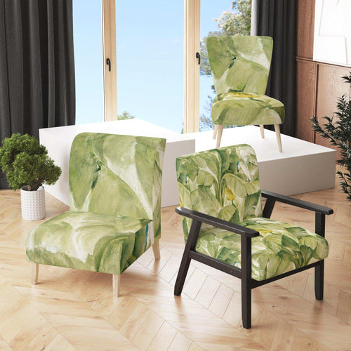 Tropical Canopy II Green - Farmhouse Accent Chair