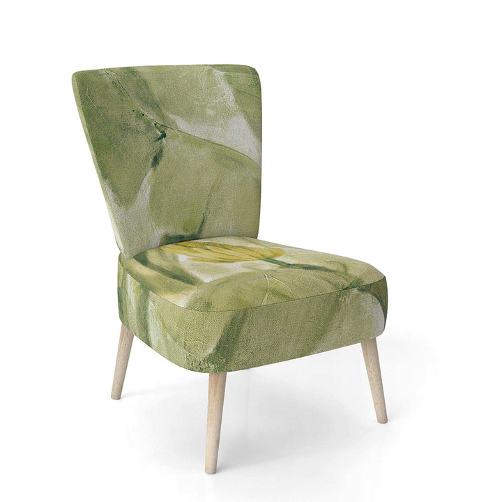 Tropical Canopy II Green Traditional Accent Chair