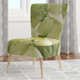 Tropical Canopy II Green Traditional Accent Chair