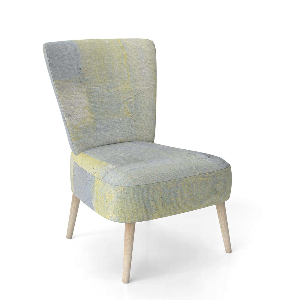 Patchwork Abstract II Modern Accent Chair