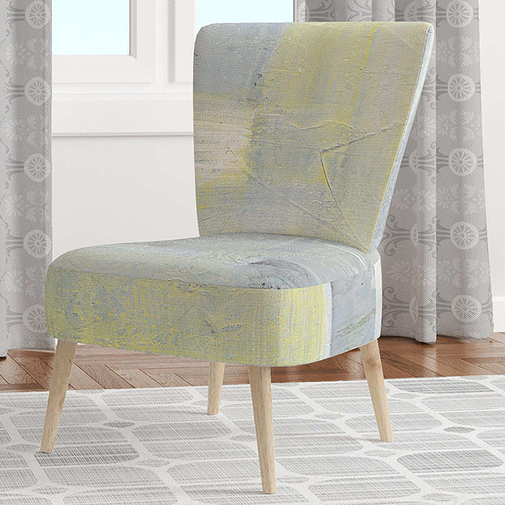 Patchwork Abstract II Modern Accent Chair