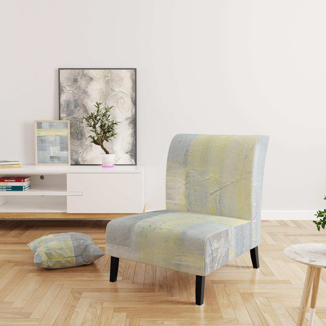 Patchwork Abstract II Modern Accent Chair
