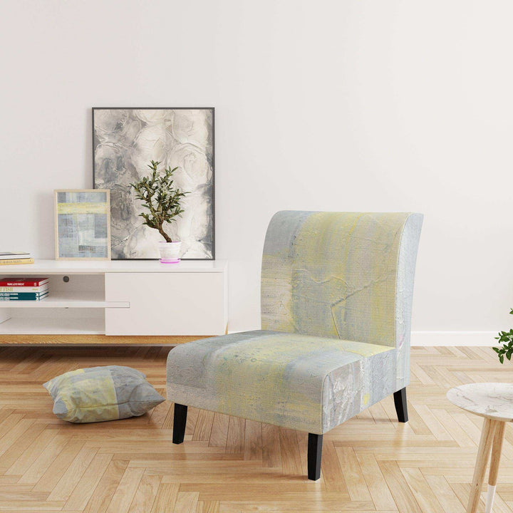 Patchwork Abstract II Modern Accent Chair