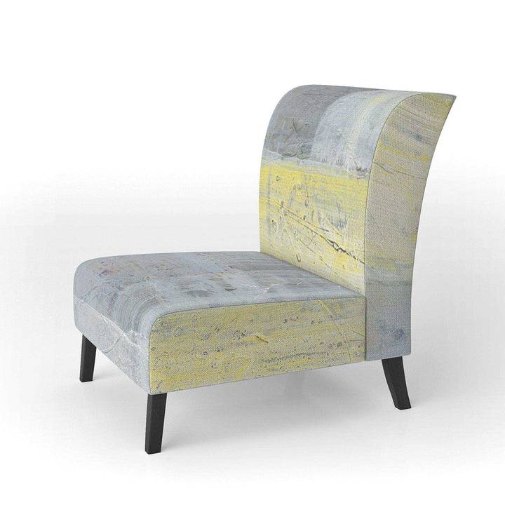 Patchwork Abstract I Modern Accent Chair