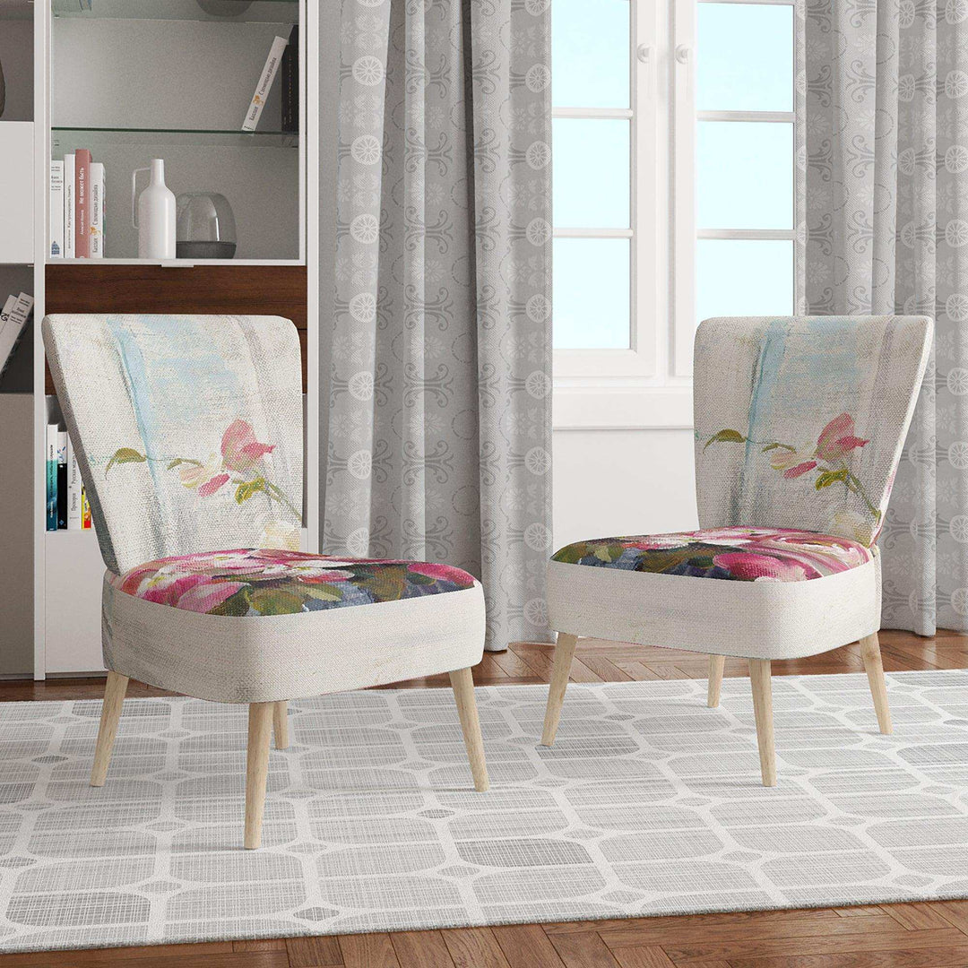 Maison Des Fleurs III Cabin & Lodge Accent Chair