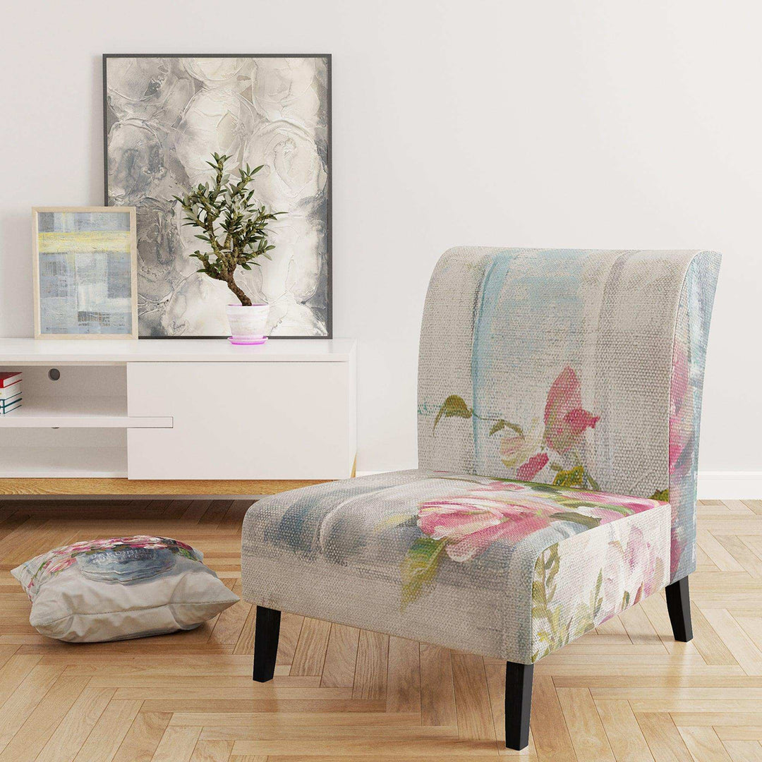Maison Des Fleurs III Cabin &amp; Lodge Accent Chair
