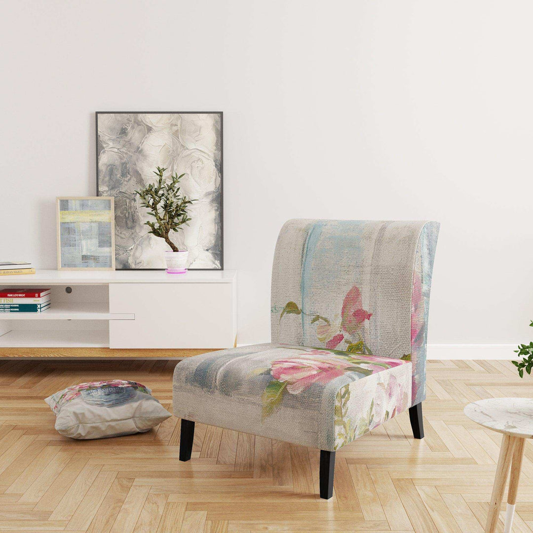 Maison Des Fleurs III Cabin &amp; Lodge Accent Chair