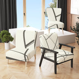 minimalist black and white IV Transitional Accent Chair