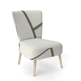minimalist black and white IV Transitional Accent Chair