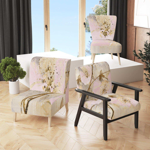 Elegance II Pink - Shabby Chic Accent Chair