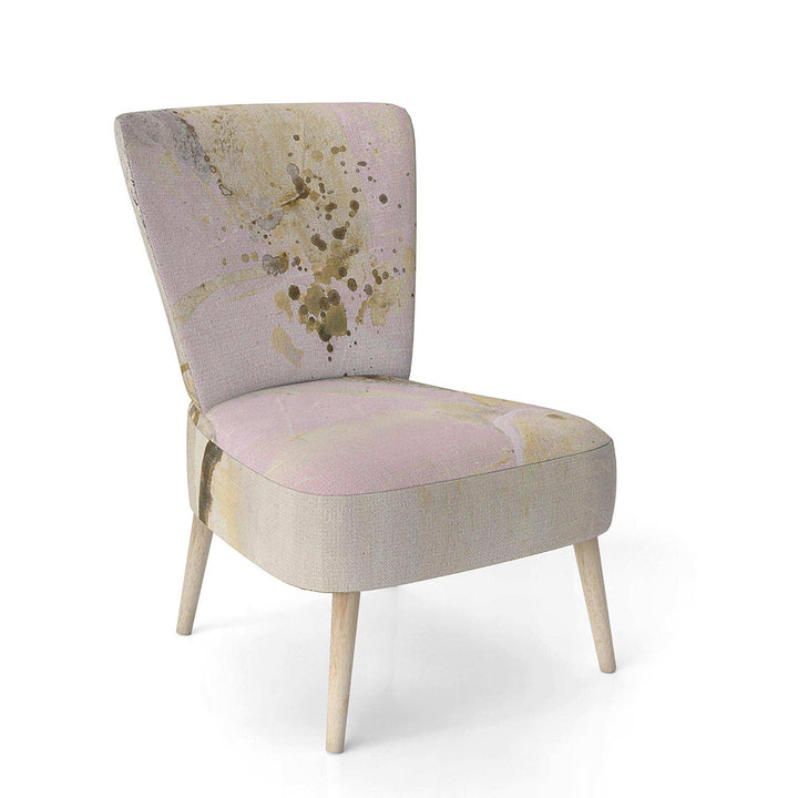 Elegance II Pink Shabby Chic Accent Chair