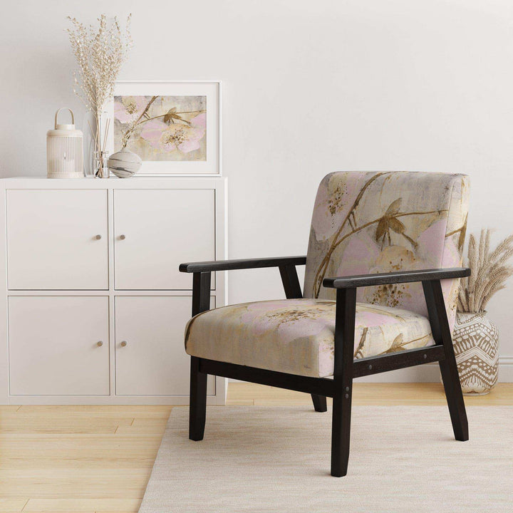 Elegance II Pink Shabby Chic Accent Chair