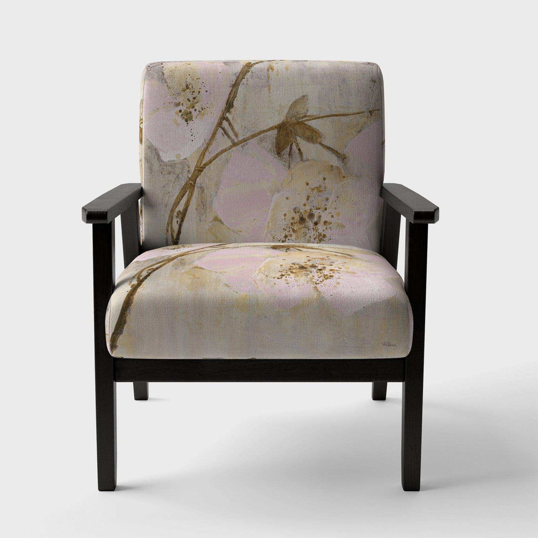 Elegance II Pink Shabby Chic Accent Chair