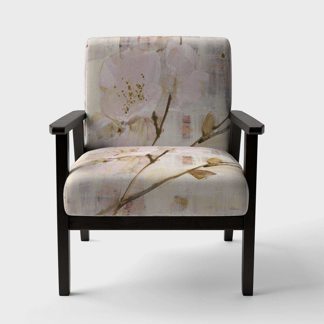 Elegance I Pink Shabby Chic Accent Chair
