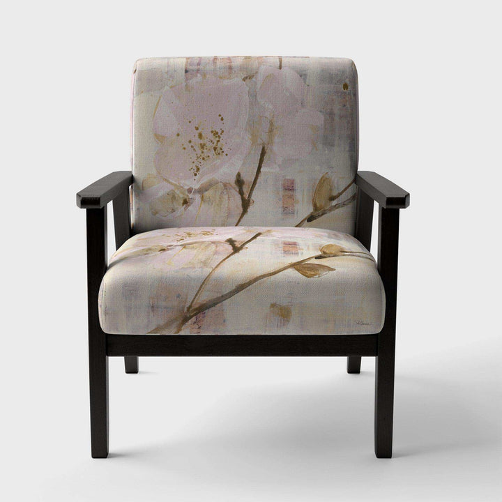 Elegance I Pink Shabby Chic Accent Chair
