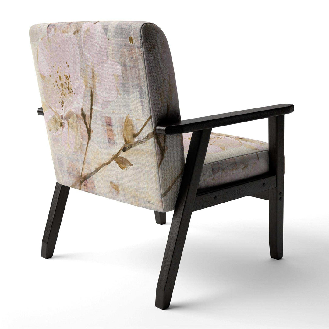 Elegance I Pink Shabby Chic Accent Chair