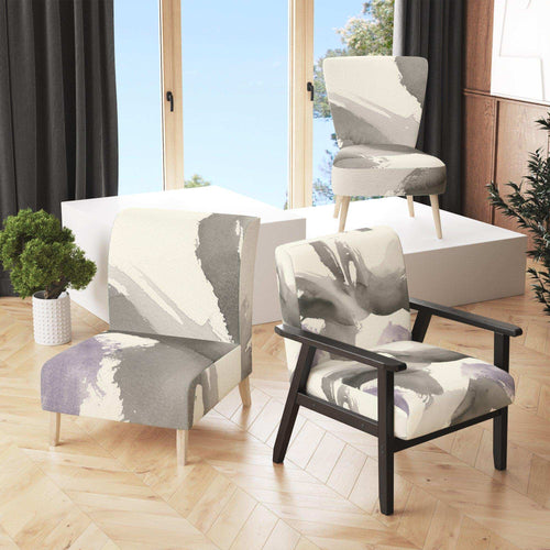 minimal geometric Gesture IV - Modern Accent Chair