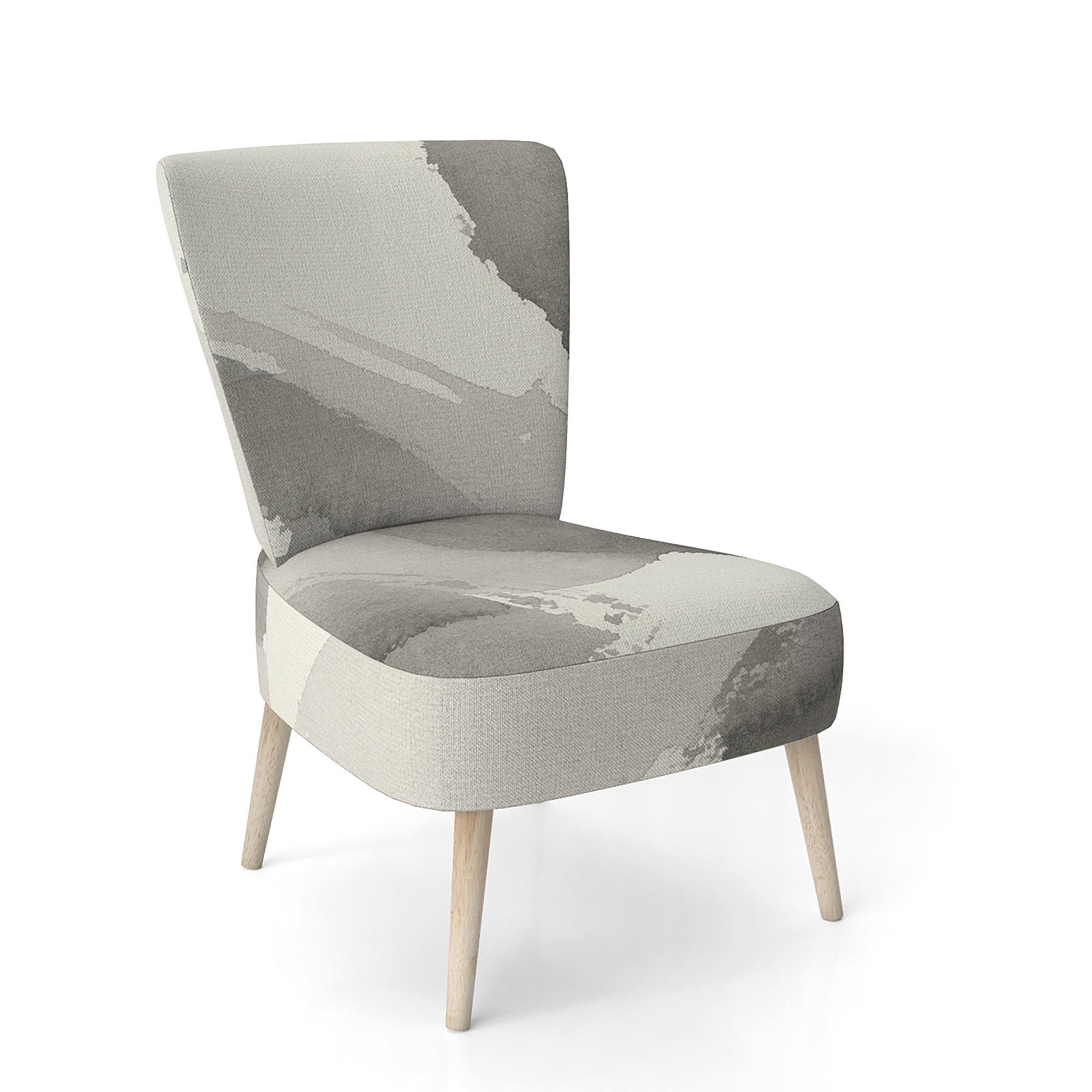 minimal geometric Gesture IV Transitional Accent Chair