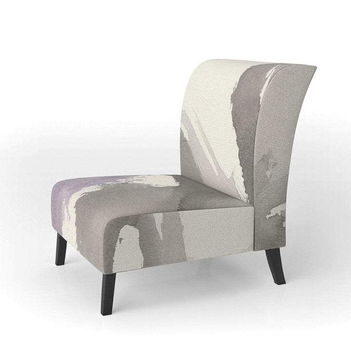 minimal geometric Gesture IV Transitional Accent Chair