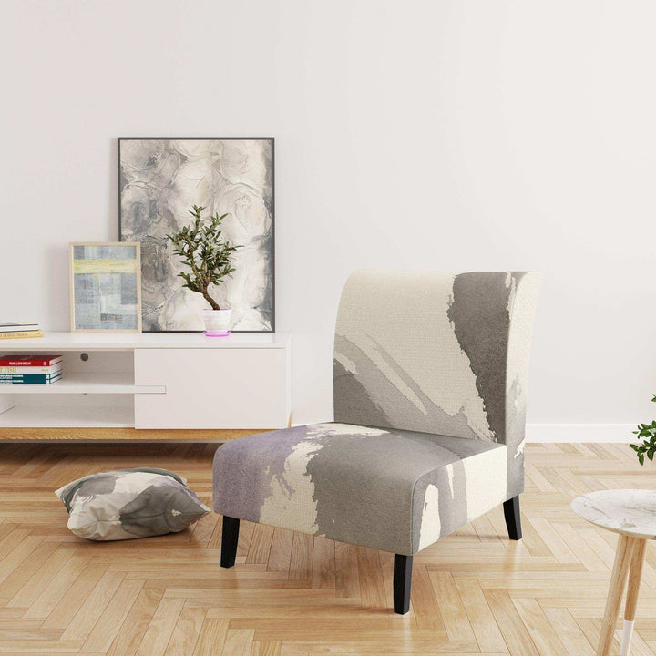 minimal geometric Gesture IV Transitional Accent Chair