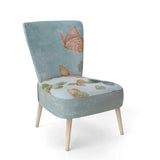 Butterflies Dancing I Wildlife Accent Chair