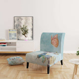 Butterflies Dancing I Wildlife Accent Chair