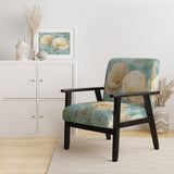 bouquet Poppies on Paisley II Cottage Accent Chair
