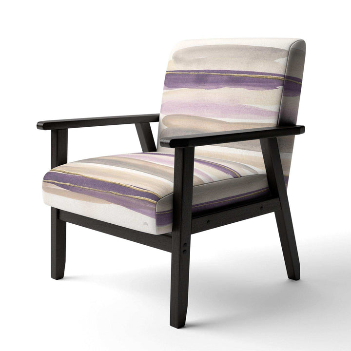 Shape of Glam Purple Shabby Chic Accent Chair