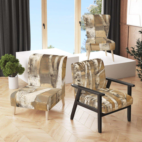 Natural Birch Forest I - Traditional Accent Chair