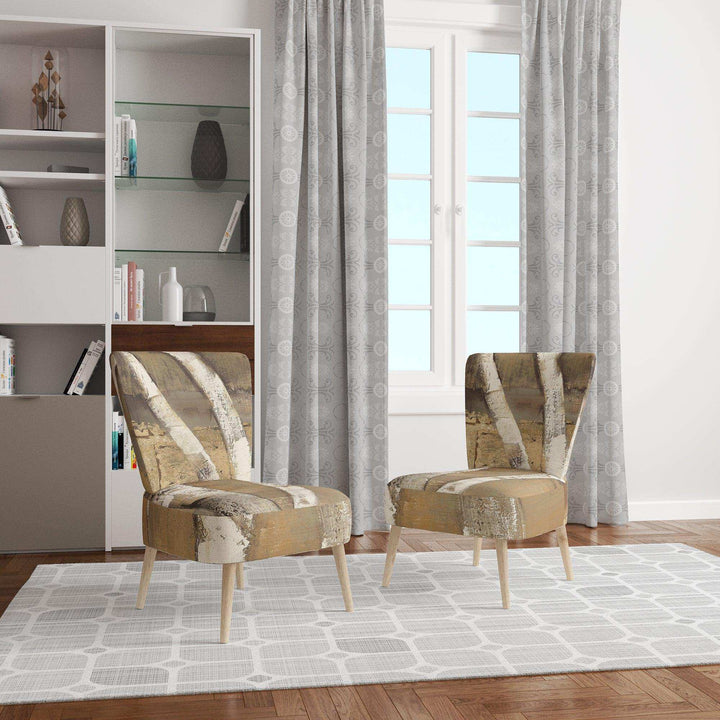 Natural Birch Forest II Traditional Accent Chair