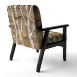 Natural Birch Forest II Traditional Accent Chair