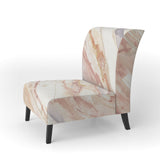 Copper Dreams watercolor Sleek & Chic Modern Accent Chair