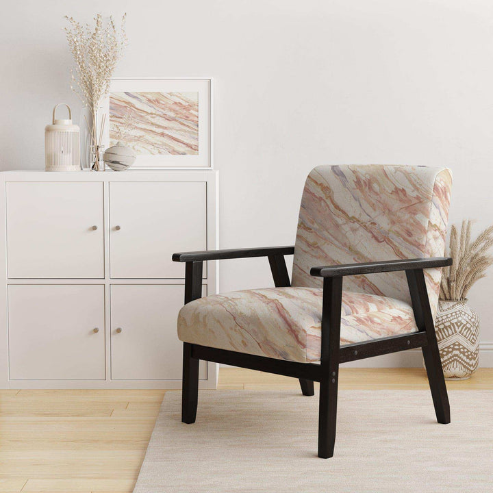 Copper Dreams watercolor Sleek &amp; Chic Modern Accent Chair