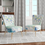 Watercolor mandalas IV Floral Accent Chair