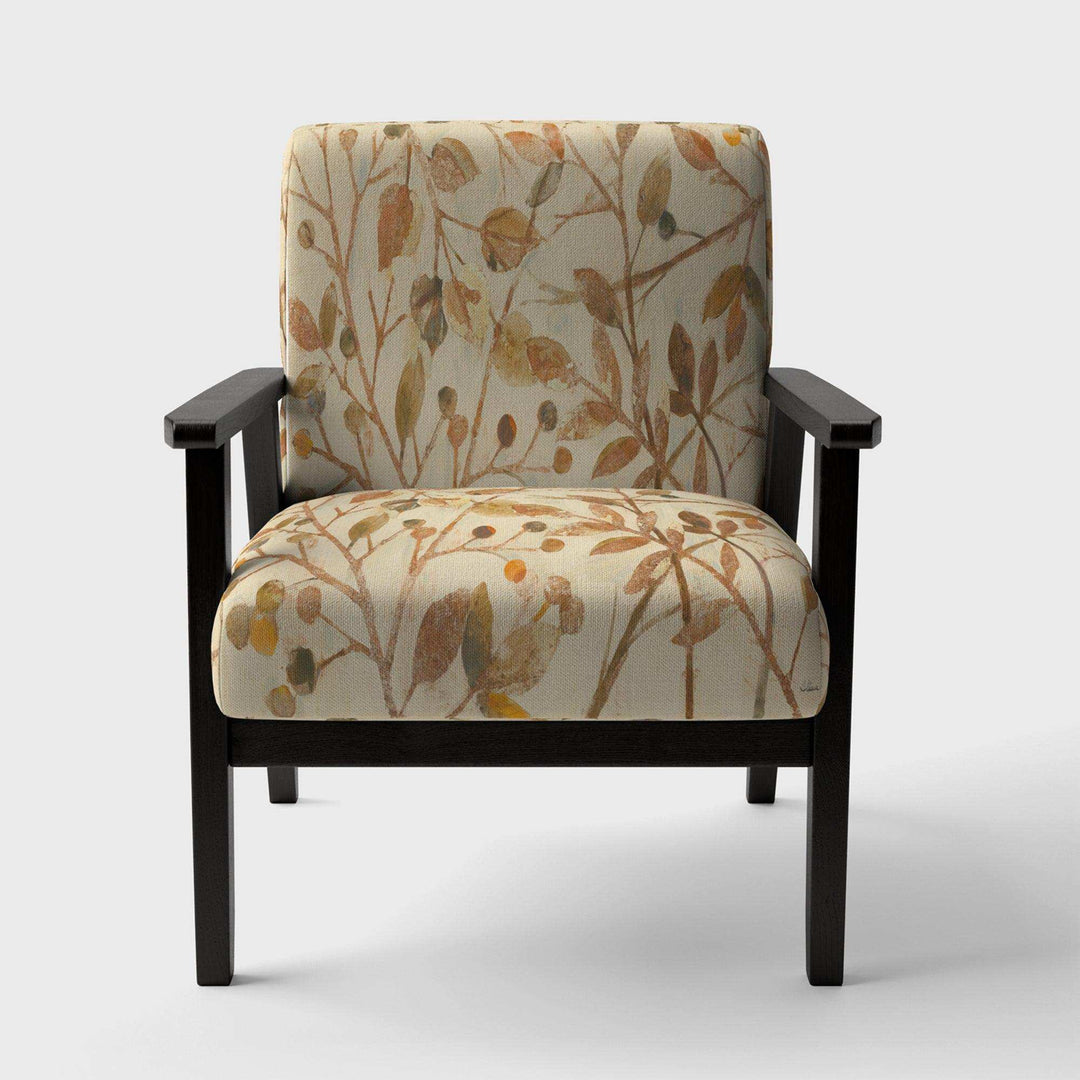 Copper Branches Composition Lake House Accent Chair